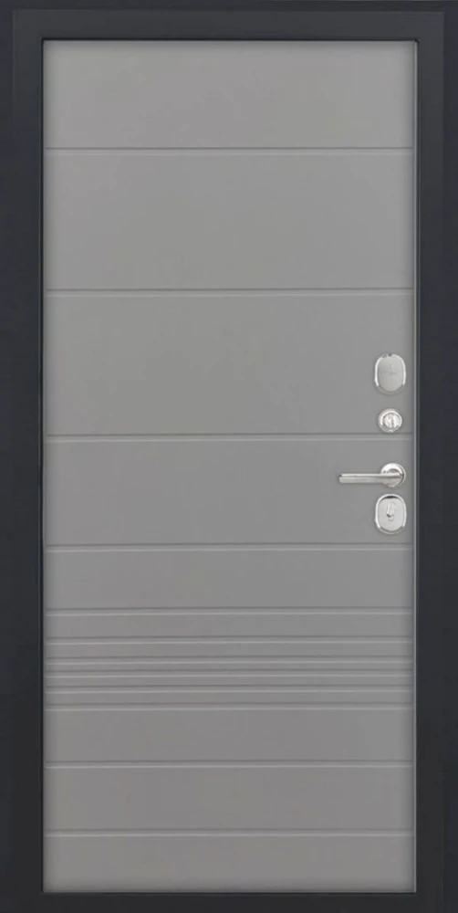 Входная дверь ДвериПРО Модель Л-49 ФЛ-700 (10мм, Ясень грей) DPRO222190 внутренняя сторона