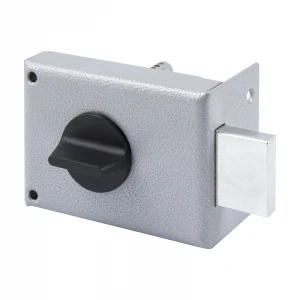 Замок накладной цилиндровый ЗН1-1.1 ГЛ серый, 5 кл.